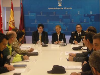 2012-02-07-Junta-Seguridad-Alcorcon- DAVID Y CRISTINA