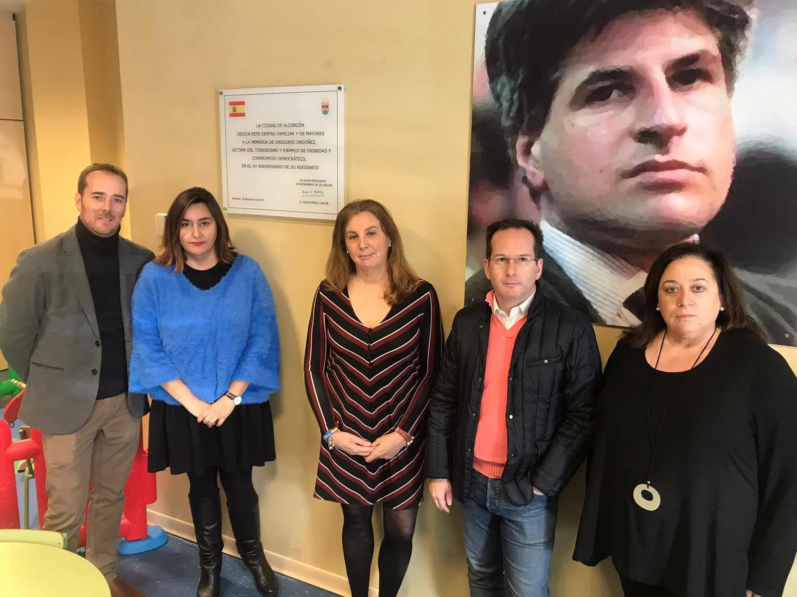 Los concejales del Partido Popular de Alcorcón recuerdan a Gregorio Ordóñez