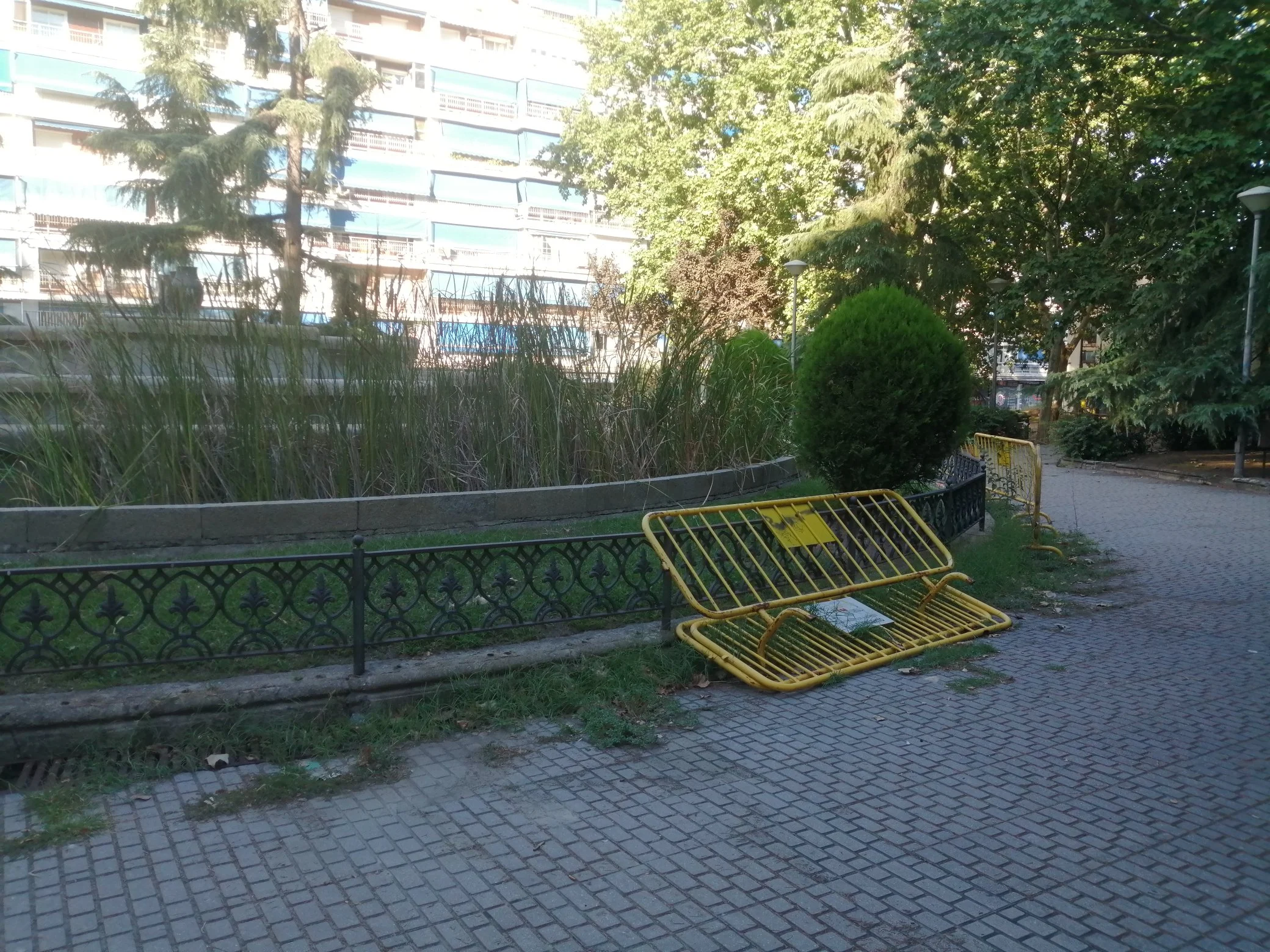 Deterioro alarmante de parques y jardines en Alcorcón