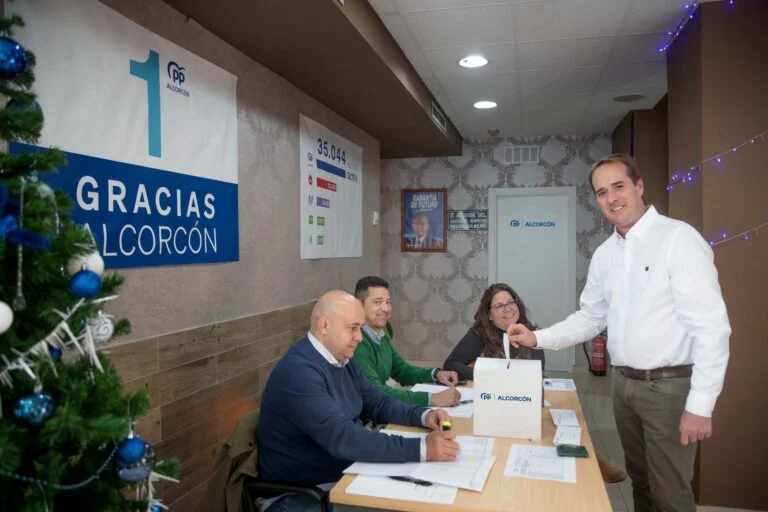 ROBERTO MARÍN VERGARA DESIGNADO PRESIDENTE DEL PARTIDO POPULAR DE ALCORCÓN POR LOS AFILIADOS