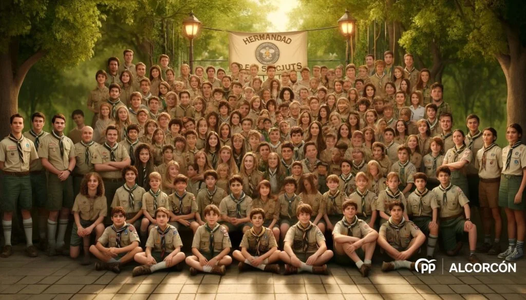 El Partido Popular de Alcorcón consigue un reconocimiento institucional para los grupos Scouts por su labor social