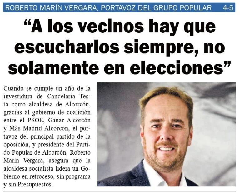 ENTREVISTA DE ROBERTO MARÍN VERGARA PARA AL CABO DE LA CALLE