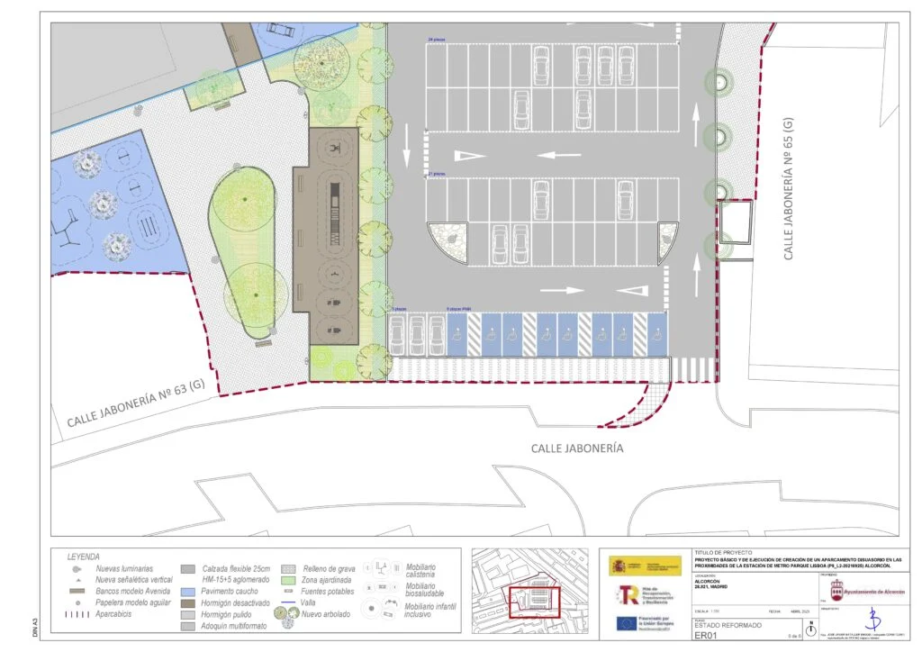 El nuevo parking disuasorio de Jabonería ni “disuade”, ni mucho menos “convence”