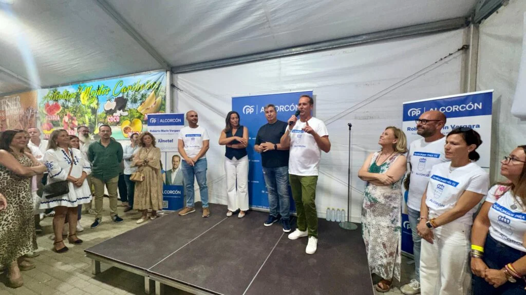 Éxito del Día del Afiliado en la Caseta del PP de Alcorcón