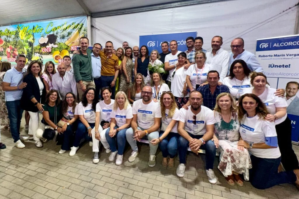 Éxito del Día del Afiliado en la Caseta del PP de Alcorcón