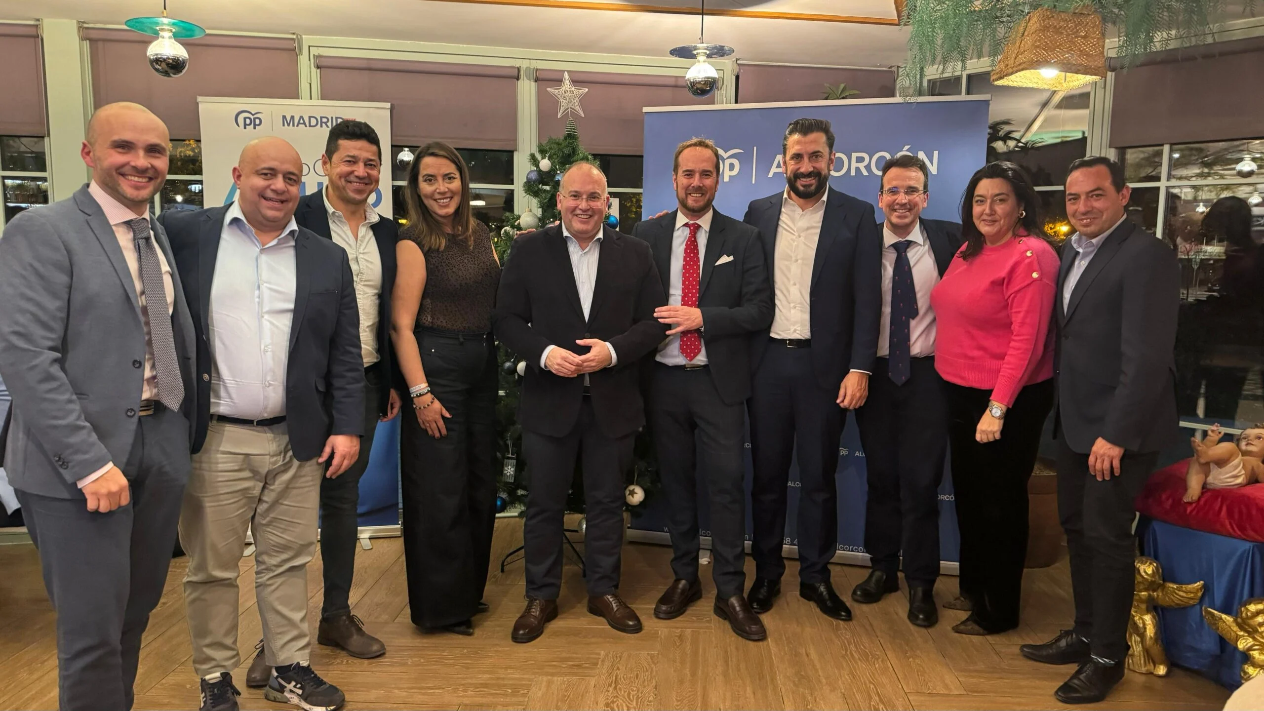 El Partido Popular de Alcorcón celebra su tradicional encuentro navideño reafirmando su compromiso político y social con la ciudad