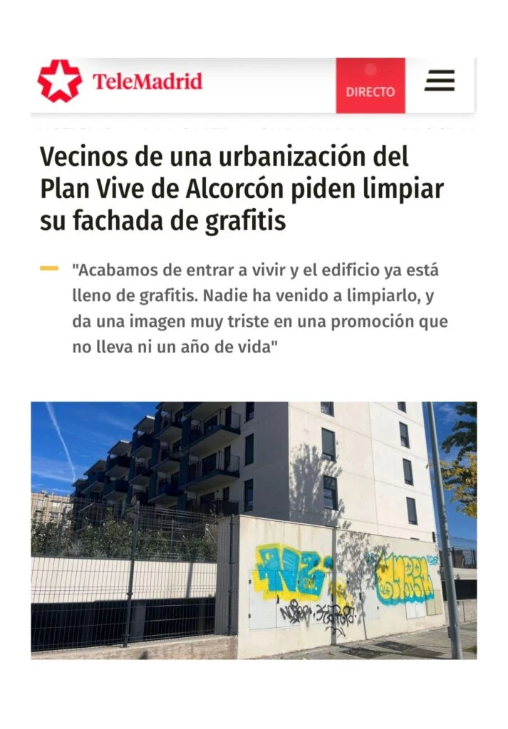 APARICIÓN EN MEDIOS: TELEMADRID – 9 DE ENERO DE 2026