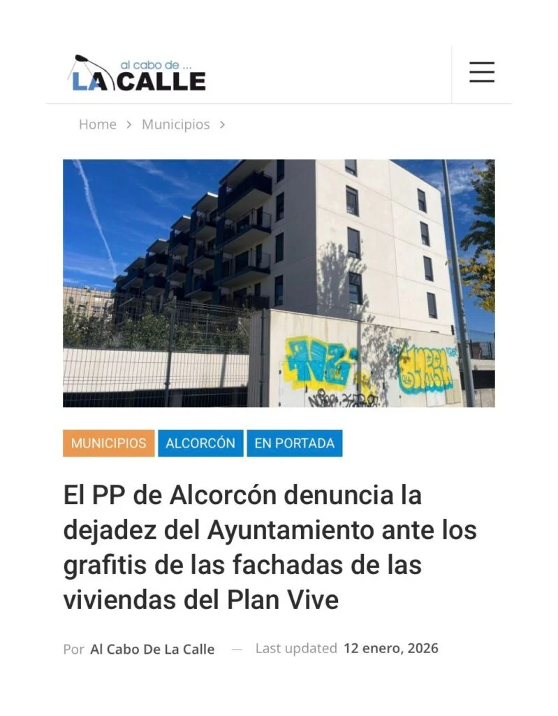 APARICIÓN EN MEDIOS: AL CABO DE LA CALLE – 12 DE ENERO DE 2026