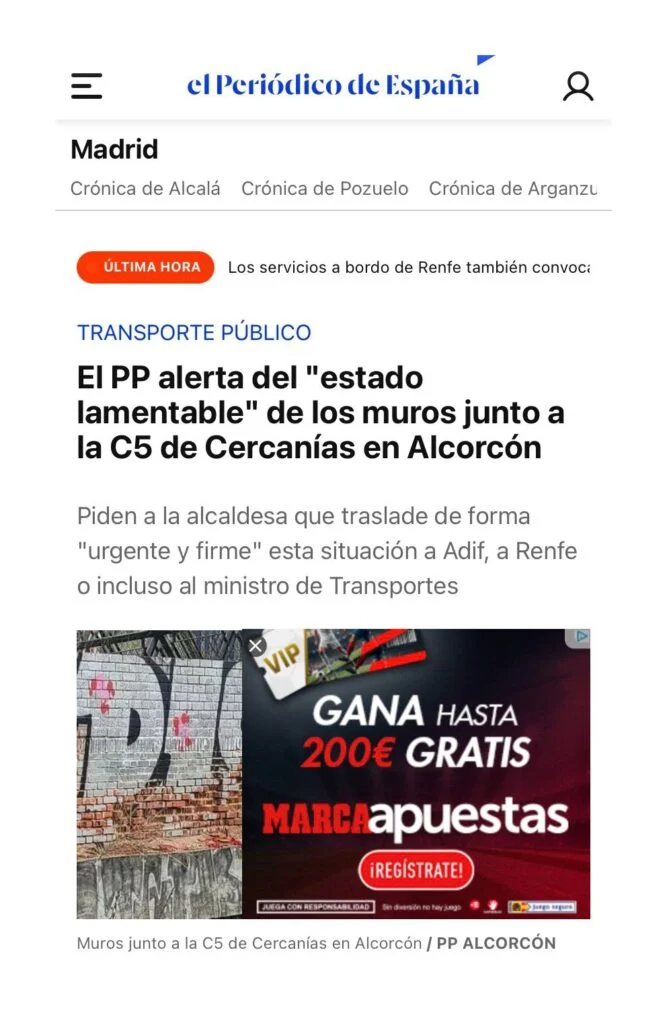 APARICIÓN EN MEDIOS: EL PERIÓDICO DE ESPAÑA – 26 DE ENERO DE 2026