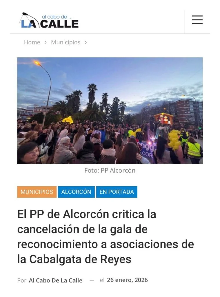 APARICIÓN EN MEDIOS: AL CABO DE LA CALLE – 27 DE ENERO DE 2026