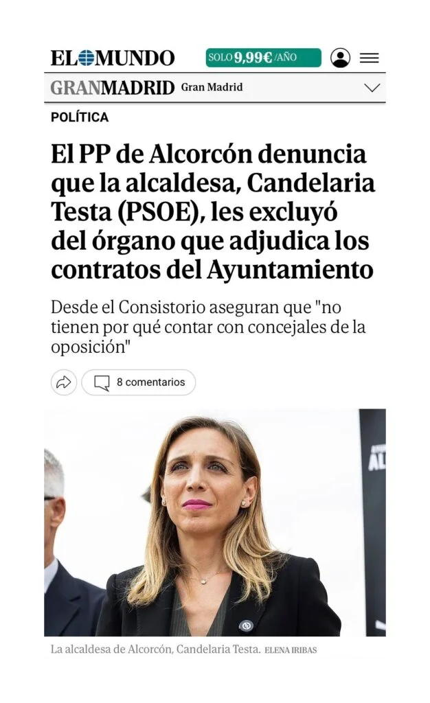 APARICIÓN EN MEDIOS: EL MUNDO – 24 DE ENERO DE 2026