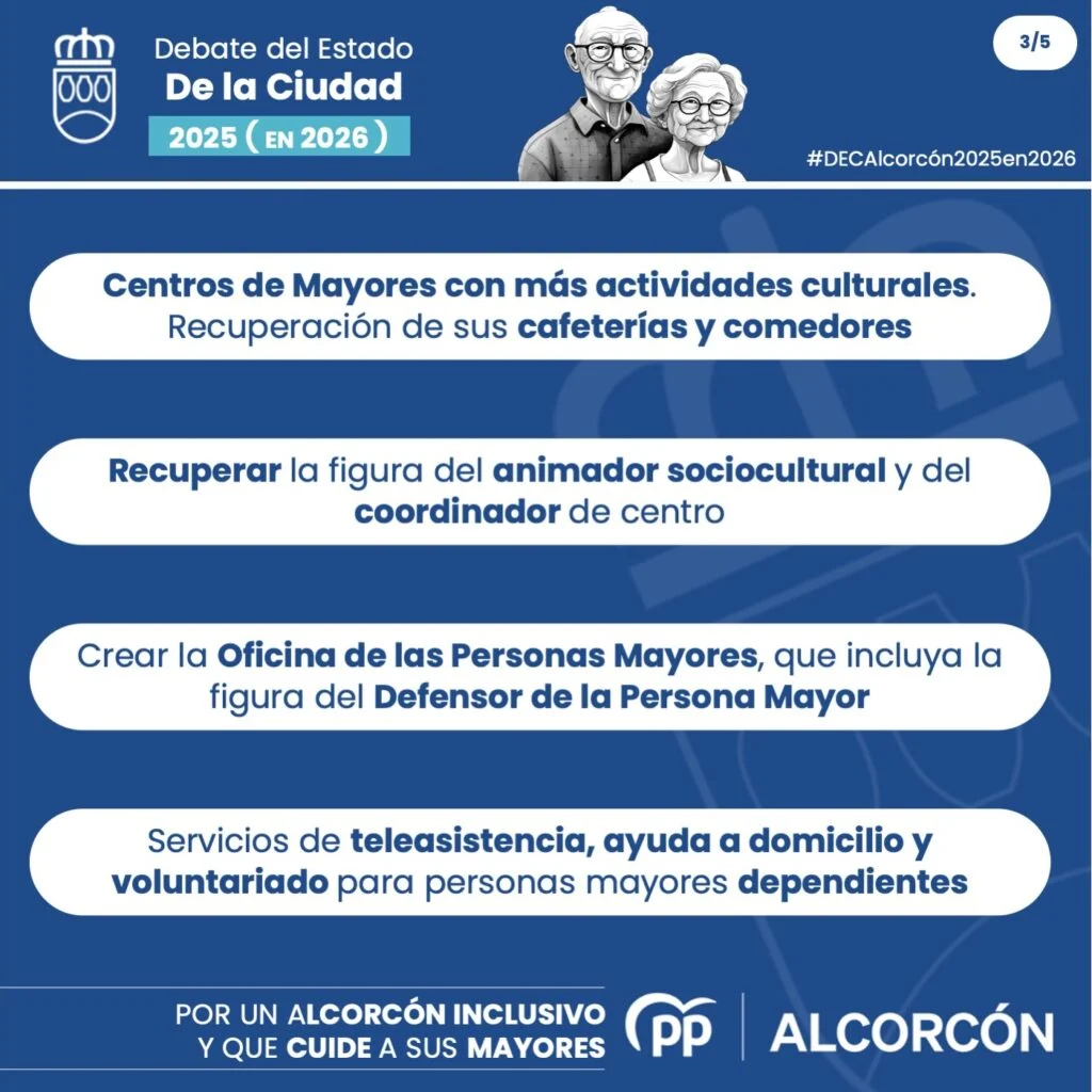La alcaldesa vota NO a dotar de cobertura a Las Retamas y a una Residencia de Mayores