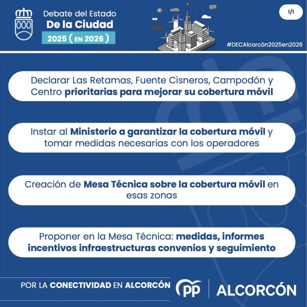 La alcaldesa vota NO a dotar de cobertura a Las Retamas y a una Residencia de Mayores