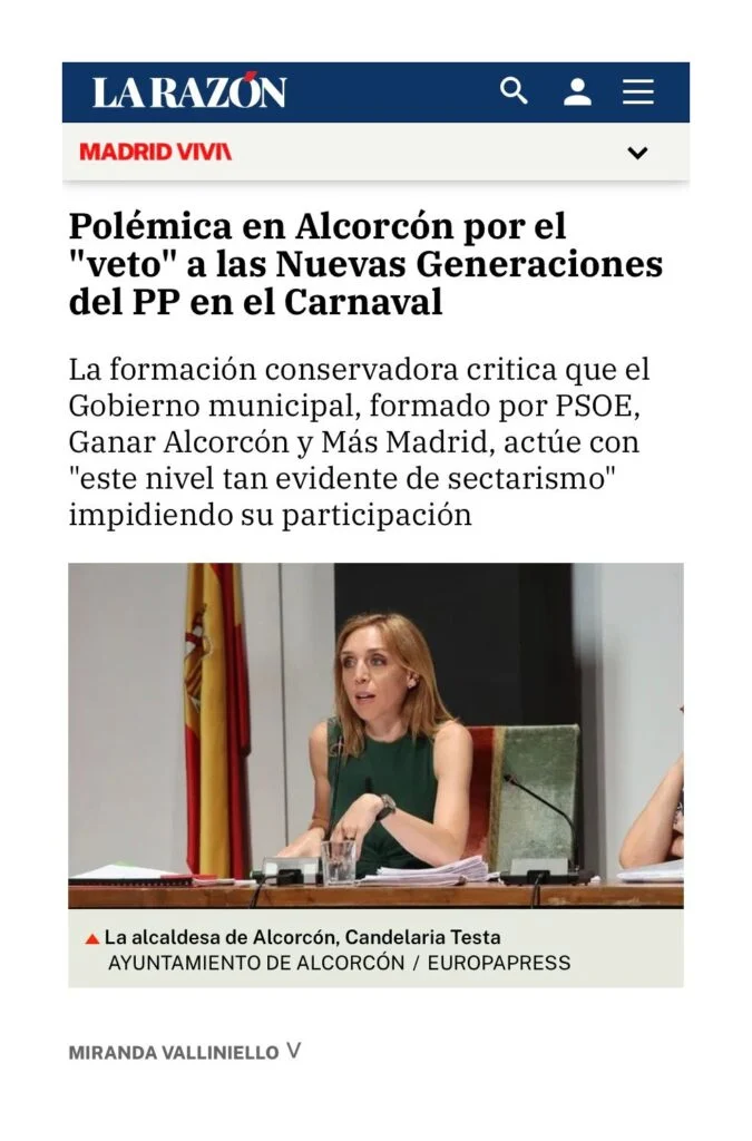APARICIÓN EN MEDIOS: LA RAZÓN – 10 DE FEBRERO DE 2026