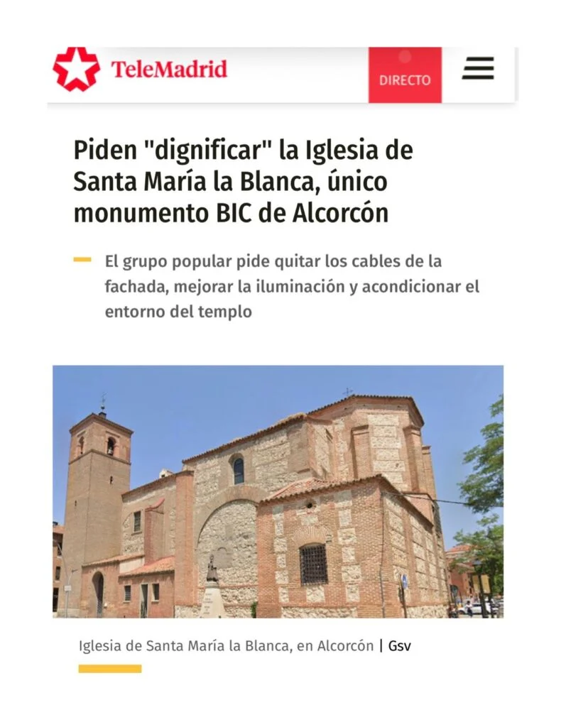 APARICIÓN EN MEDIOS: TELEMADRID – 25 DE FEBRERO DE 2026