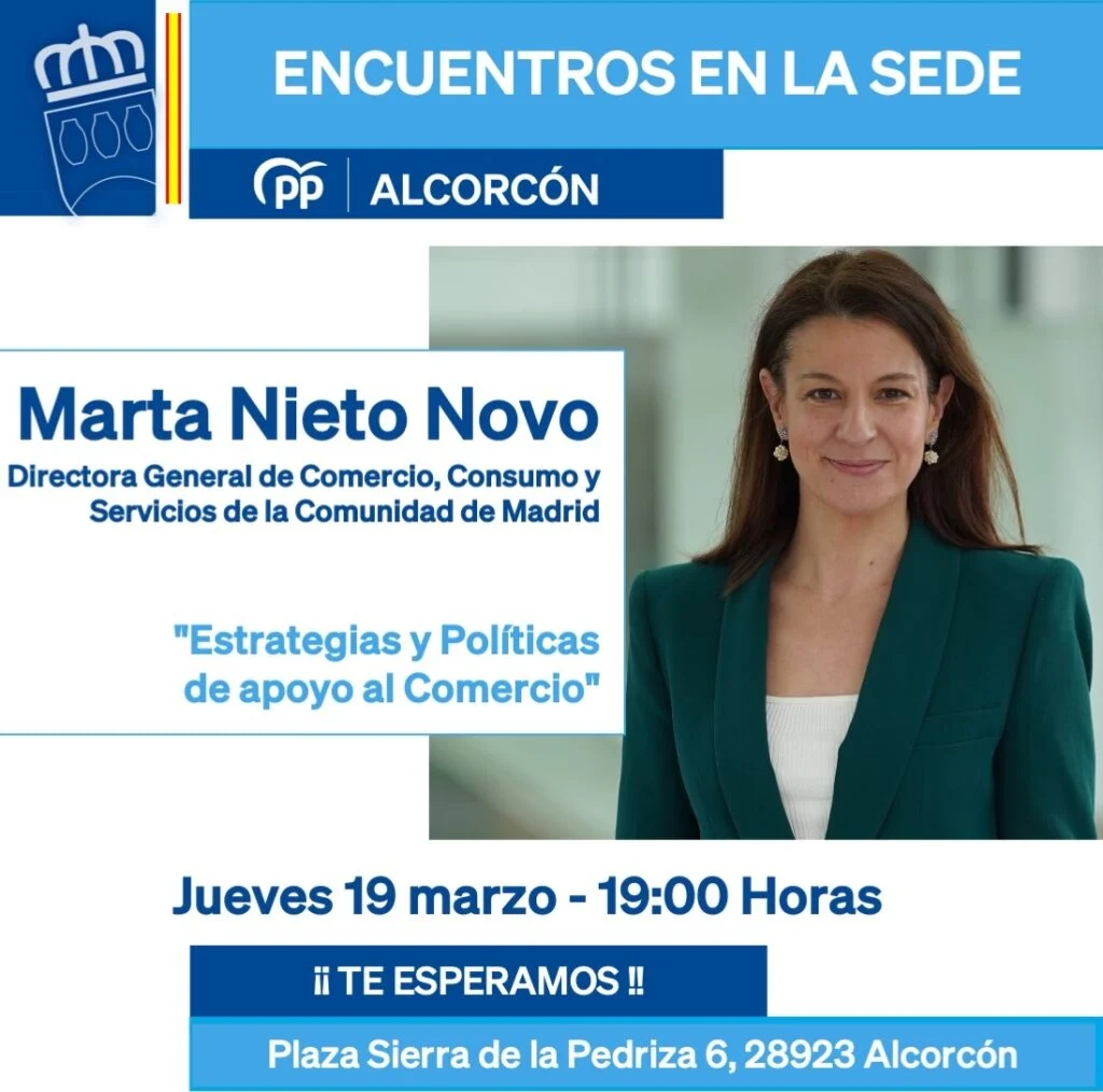 El PP propone bonos comercio para aliviar el gasto de las familias y reactivar Alcorcón
