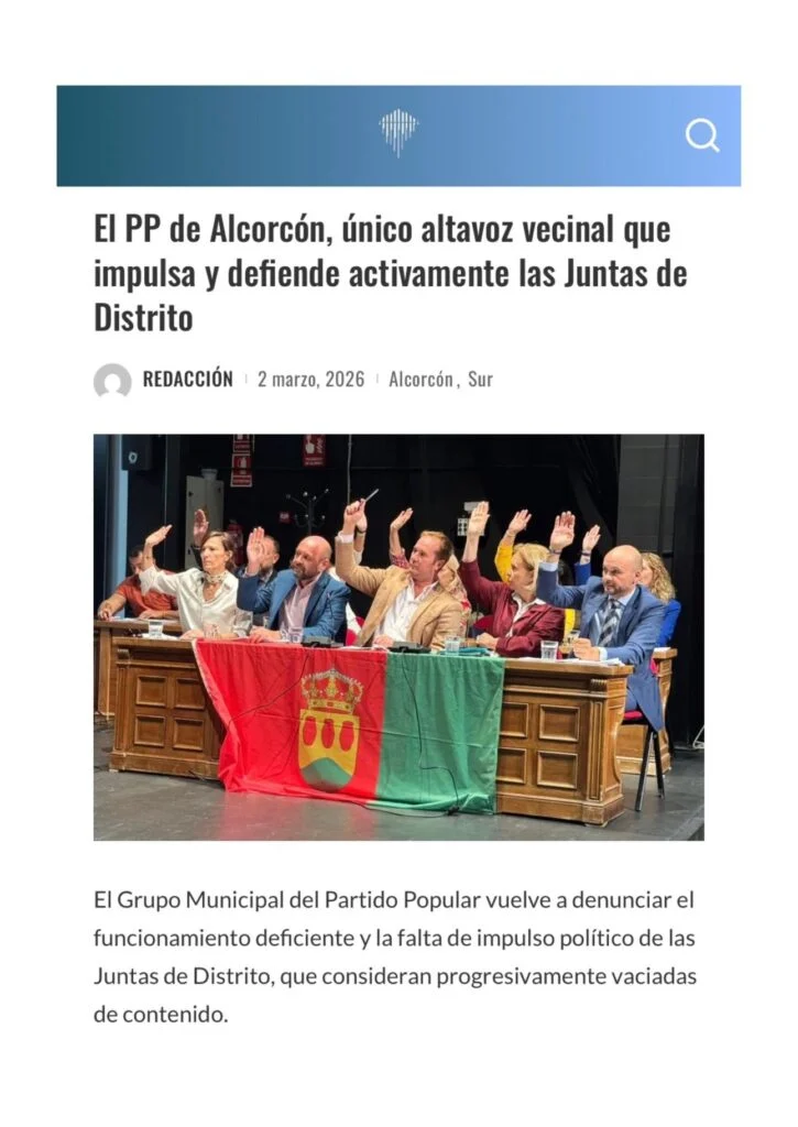 APARICIÓN EN MEDIOS: EL ICEBERG DE MADRID – 2 DE MARZO DE 2026