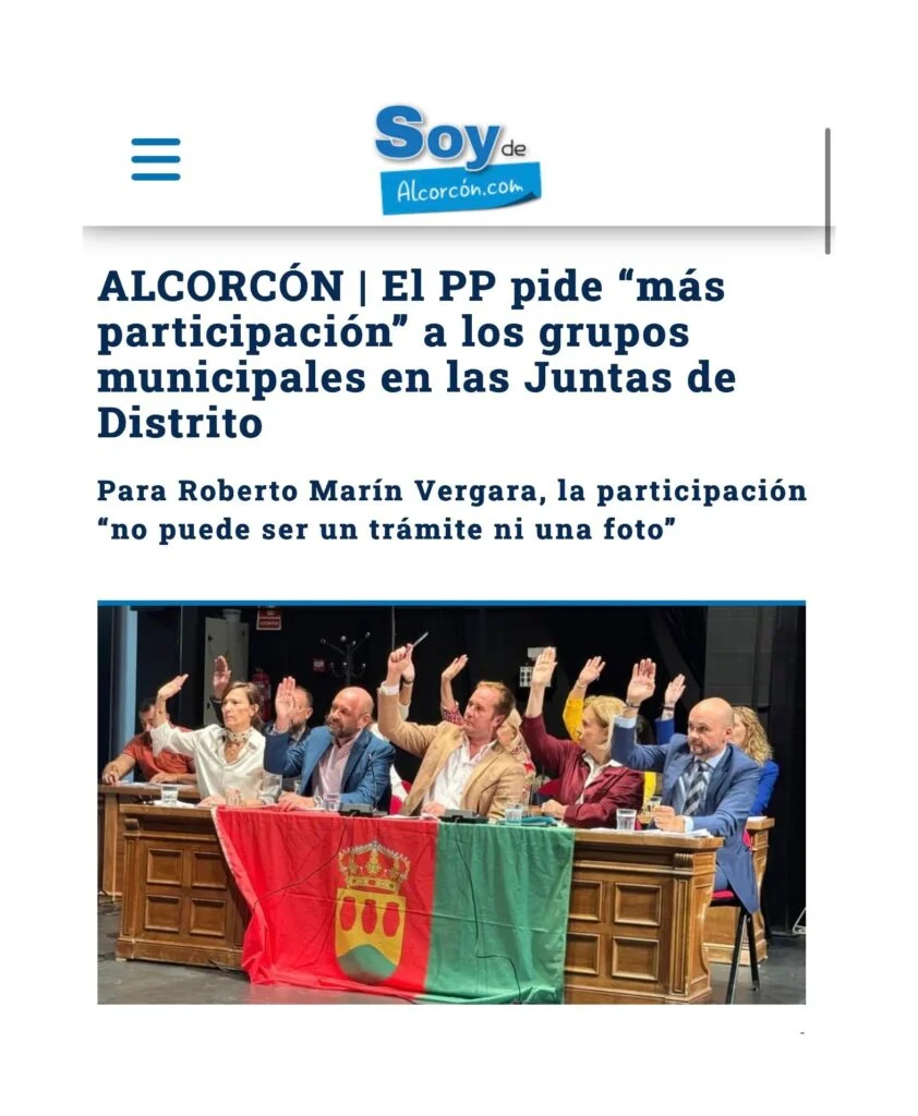 APARICIÓN EN MEDIOS: SOY DE MADRID – 2 DE MARZO DE 2026