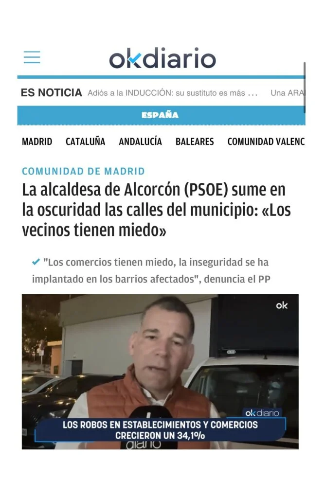 APARICIÓN EN MEDIOS: OK DIARIO – 7 DE MARZO DE 2026
