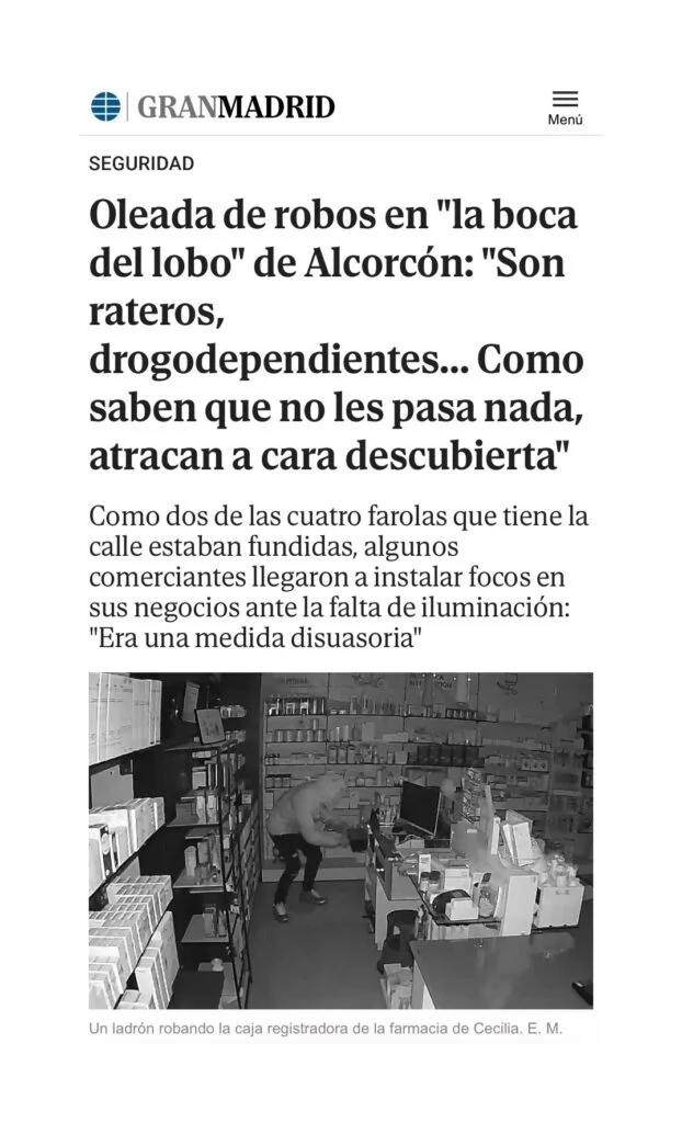 APARICIÓN EN MEDIOS: EL MUNDO – 7 DE MARZO DE 2026