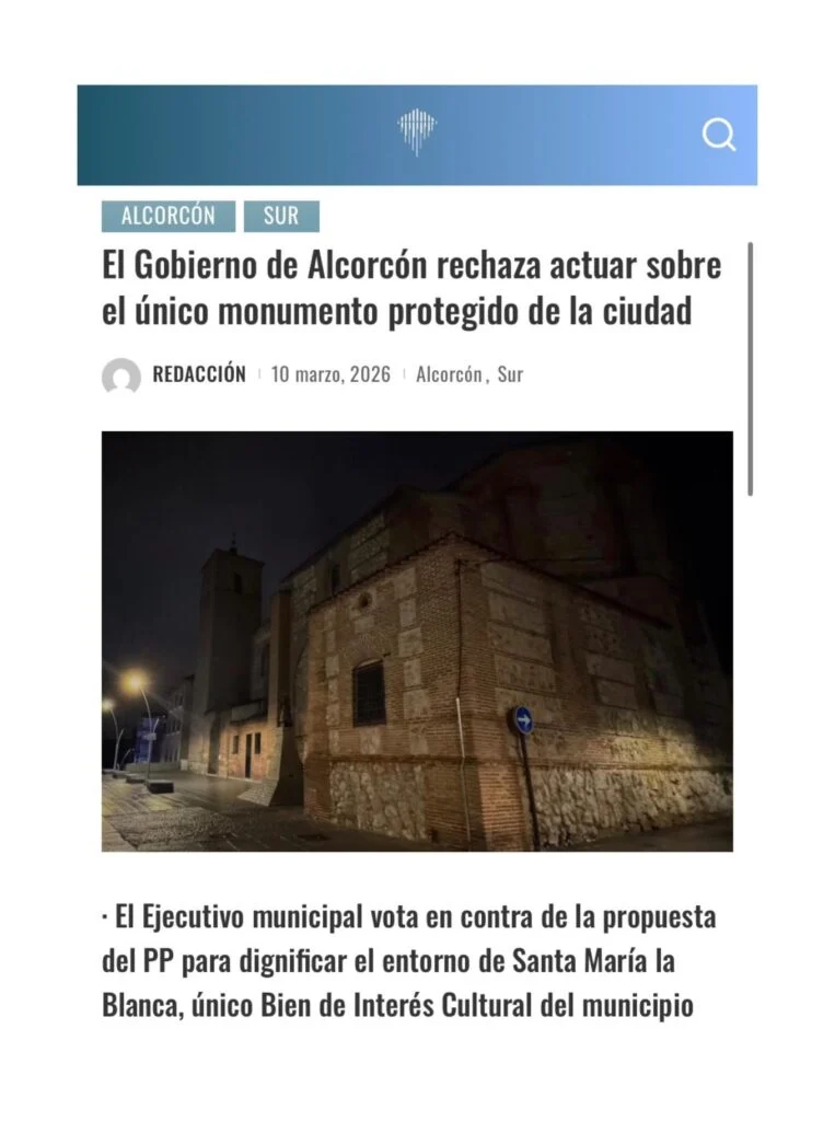 APARICIÓN EN MEDIOS: EL ICEBERG DE MADRID – 10 DE MARZO DE 2026