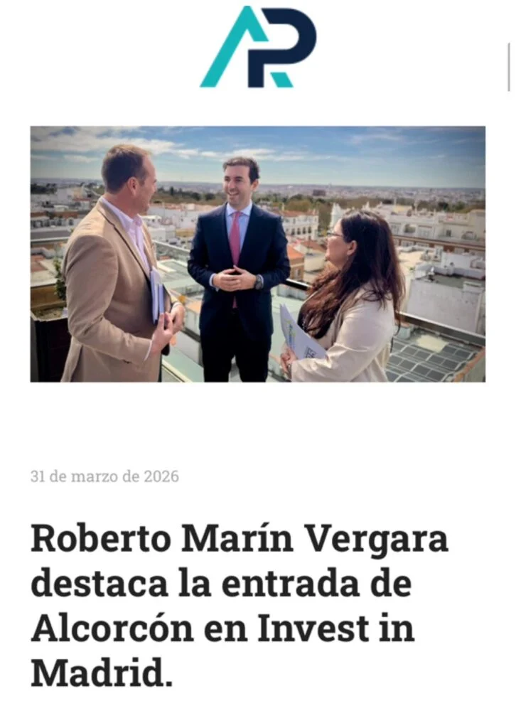 Roberto Marín Vergara destaca la entrada de Alcorcón en Invest in Madrid