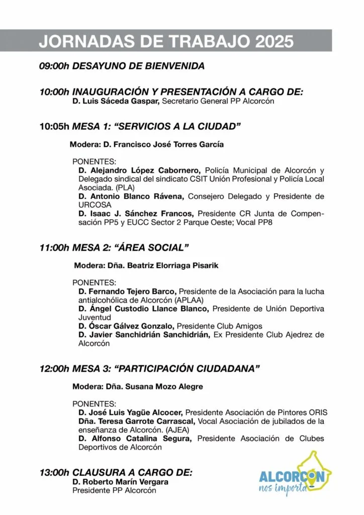 Alcorcón Nos Importa: “Alcorcón nos importa” se consolida como el primer paso de la reconstrucción de la ciudad Éxito rotund…