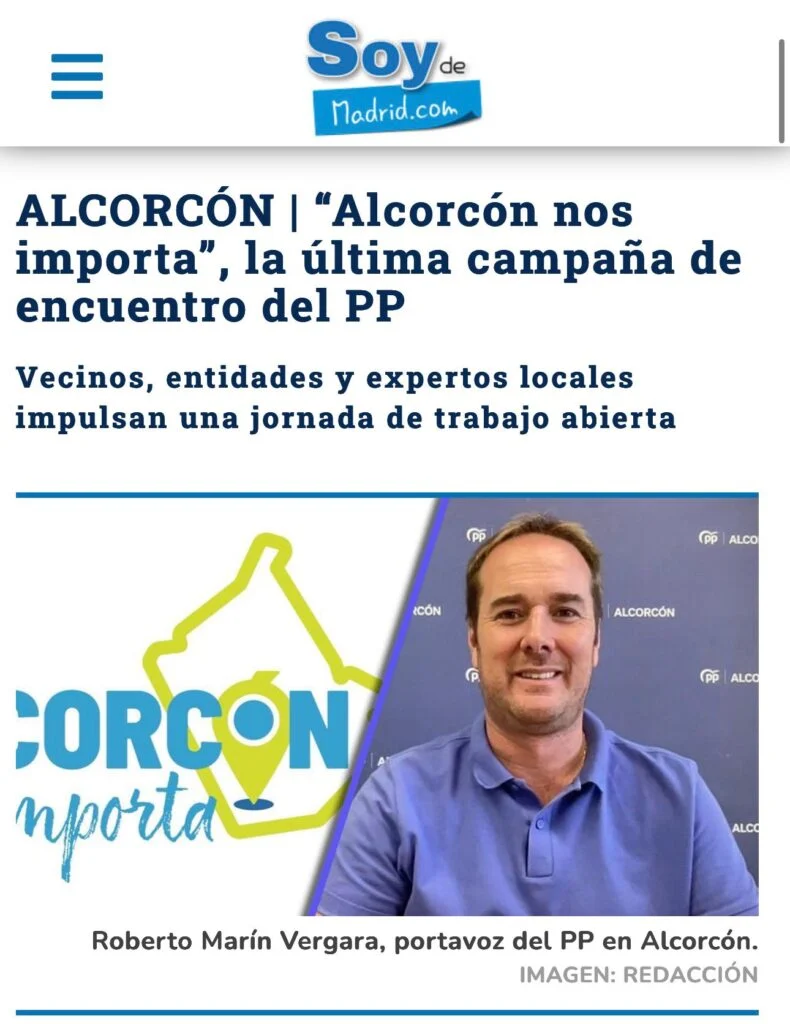 Alcorcón Nos Importa: “Alcorcón nos importa” se consolida como el primer paso de la reconstrucción de la ciudad Éxito rotund…